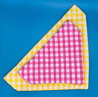 Gingham Dream Bandana Handmade By Urban Tails