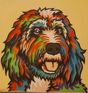 Cockapoo Paper-Cut Artwork By Houndy Ever After Crafts β Love From Betty