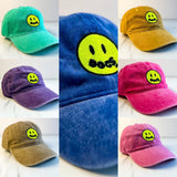 Acid Smiley Cap Hat By The Distinguished Dog Company