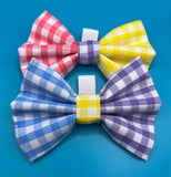 Gingham Dream Bow Tie Handmade By Urban Tails