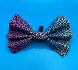 Ombre Animal Print Dog Bow Tie Handmade By Urban Tails