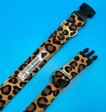 Classic Animal Print Dog Collar Handmade By Urban Tails