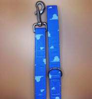 Head In The Clouds Dog Lead Handmade By Love From Betty X Urban Tails