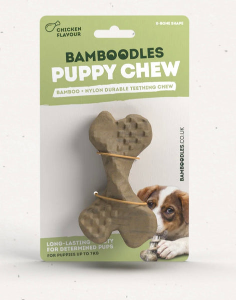 Puppy Chew Toy By Bamboodles
