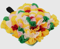 Square Colourful Snuffle Enrichment Mat By CheerHunting