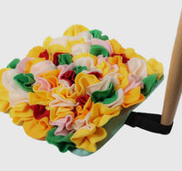 Square Colourful Snuffle Enrichment Mat By CheerHunting