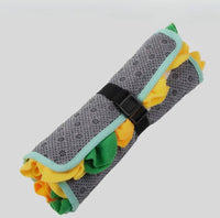 Square Colourful Snuffle Enrichment Mat By CheerHunting