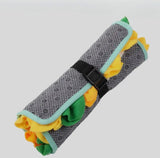 Square Colourful Snuffle Enrichment Mat By CheerHunting