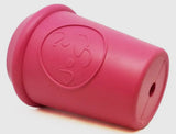 Coffee Cup Pink Treat Dispenser Chew Toy By SodaPup