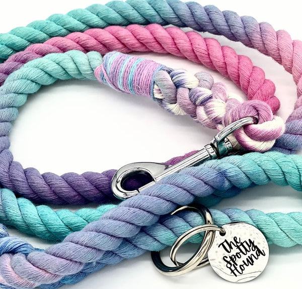 Bubblegum Dream 4ft Training Rope Lead By The Spotty Hound
