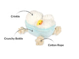 Rub-A-Dub-Tub Splish Splash Dog Toy By P.L.A.Y