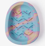 Egg Rainbow Large Slow Feeder By Chewffon