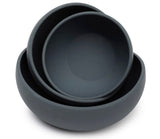 Slate Grey Silicone Bowl By FuzzYard Life