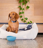French Blue Silicone Bowl By FuzzYard Life