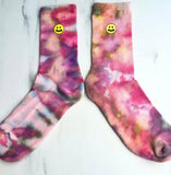 Smile Dog Tie Dye Socks By The Distinguished Dog Company