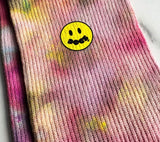 Smile Dog Tie Dye Socks By The Distinguished Dog Company