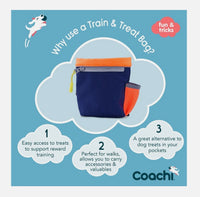 Navy, Lime & Coral Train & Treat Bag By Coachi