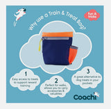 Navy, Lime & Coral Train & Treat Bag By Coachi