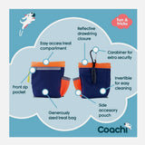Navy, Lime & Coral Train & Treat Bag By Coachi