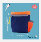 Navy, Lime & Coral Train & Treat Bag By Coachi