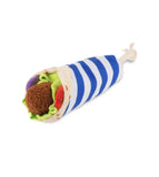 Falafel Wrap Plush Dog Toy By P.L.A.Y