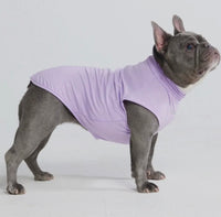 Lavender Sunblock Dog T-Shirt By Spark Paws