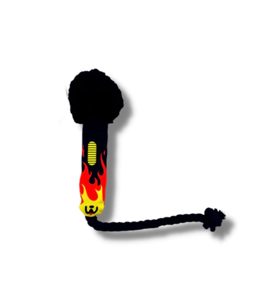 Rock & Roll Microphone Dog Toy By Wuf Wuf
