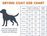 Microfibre Grey Dog Drying Coat By Henry Wag