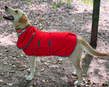 Microfibre Red Dog Drying Coat By Henry Wag