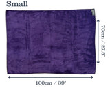 Purple Microfibre Drying Towel By Henry Wag