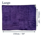 Purple Microfibre Drying Towel By Henry Wag