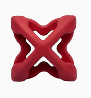 Red Geometrics Enrichment Ball By Pet Dream House