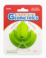 Green Geometrics Enrichment Ball By Pet Dream House
