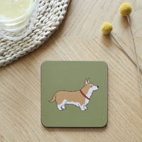 Corgi Dog Coaster By Sweet William