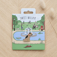 Border Terrier Enamel Dog Pin By Sweet William