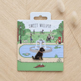 Black Cockapoo Enamel Dog Pin By Sweet William