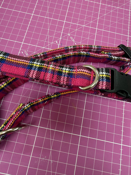 Hot Pink Tartan Handmade Collection By Urban Tails