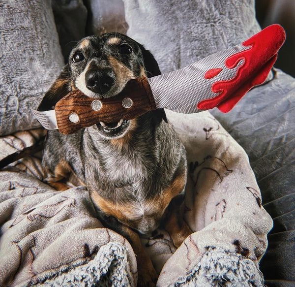 Halloween Doggy Dagger Dog Toy By – Love From Betty