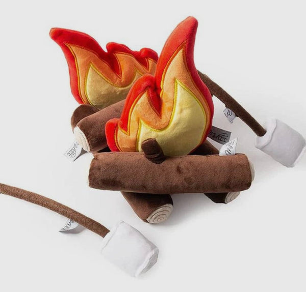 Multi Campfire Dog Toy By Midlee
