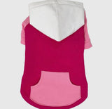 Colour Block Hoodie By Doggie Design