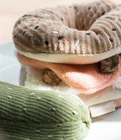 Bagel & Pickle Snuffle Toy By Lambwolf Collective