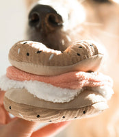 Bagel & Pickle Snuffle Toy By Lambwolf Collective
