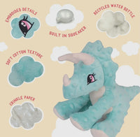 Talia Triceratops Toy By Snug Arooz