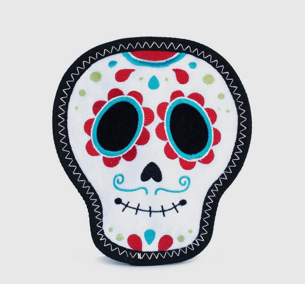 Sugar Skull Dog Toy By Zippy Paws