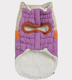 Camplife Puffer Purple Dog Jacket By GF Pet