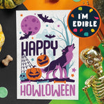 Halloween Chicken Edible Dog Card By Scoff Paper