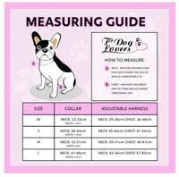 L Fashion Icon Polka Dot Over Head Harness By For Dog Lovers