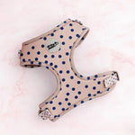 L Fashion Icon Polka Dot Over Head Harness By For Dog Lovers