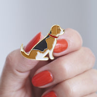 Beagle Christmas Dog Pin By Sweet William