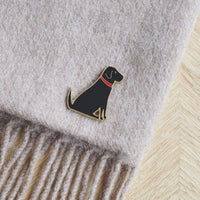 Black Lab Christmas Dog Pin By Sweet William